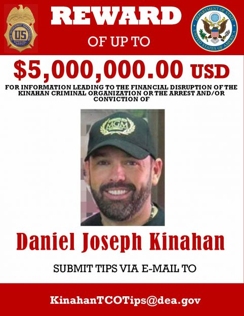 Bounty Daniel Joseph Kinahan