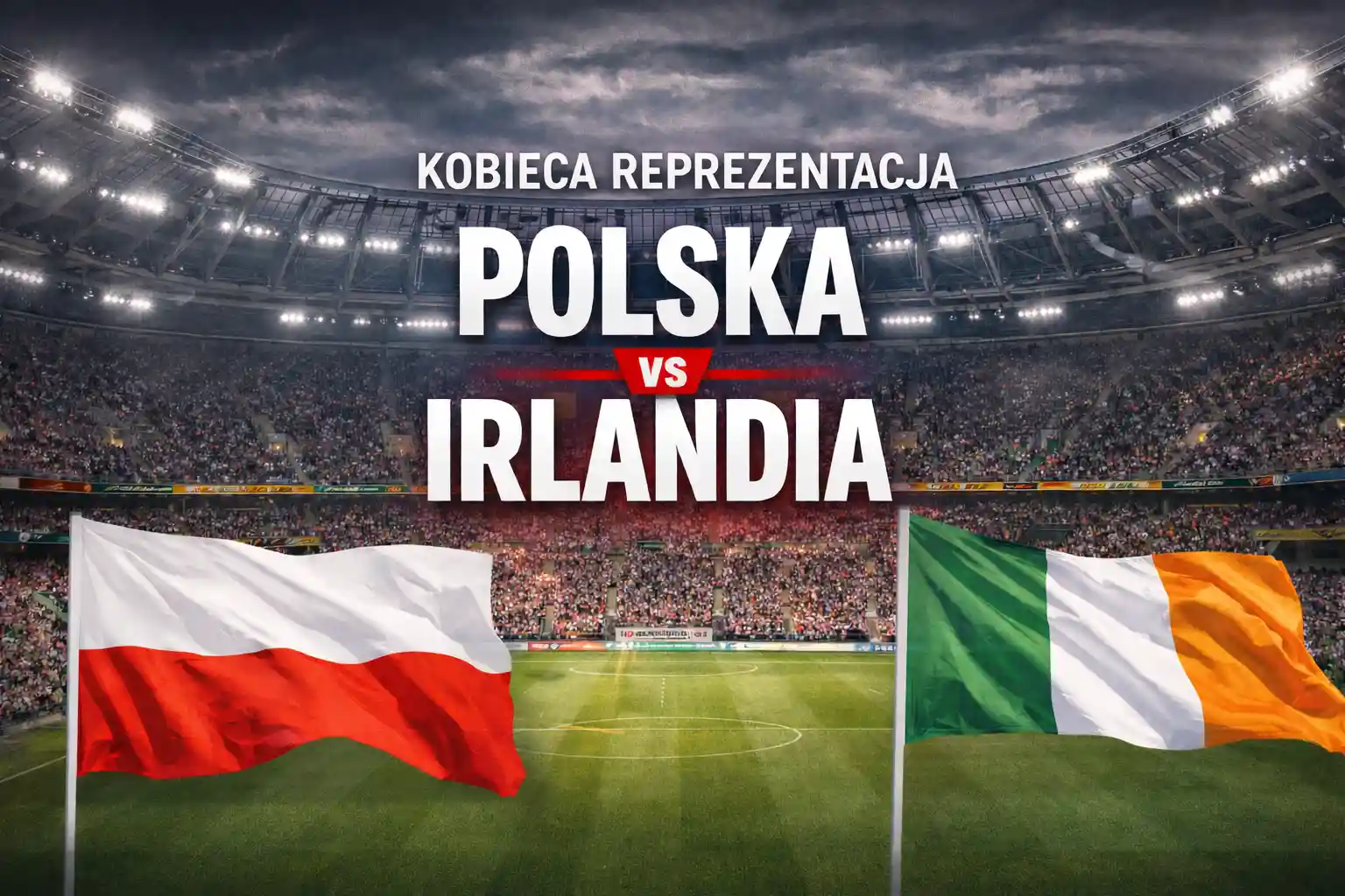 Polki zagrają z Irlandią. Najpierw mecz w Gdańsku, potem spotkanie w Dublinie