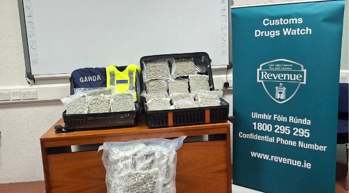 Ponad 31 kg konopi przechwycono na lotnisku Shannon. Dwie osoby stanęły przed sądem