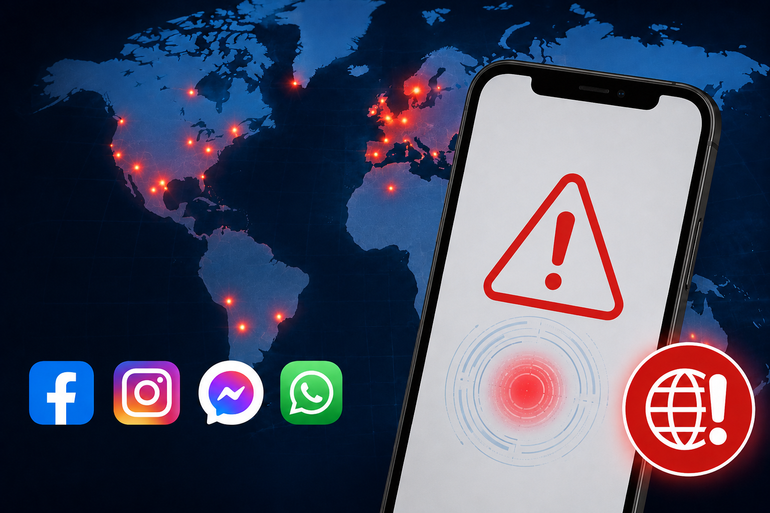 Duża awaria Facebooka i usług Meta. Problemy zgłaszają użytkownicy także w Irlandii